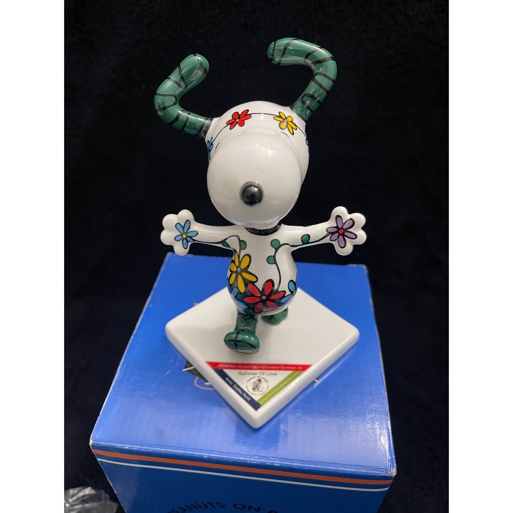 Snoopy Figurine‎ Peanuts On Parade Summer Of Love #8386 Westland Giftware